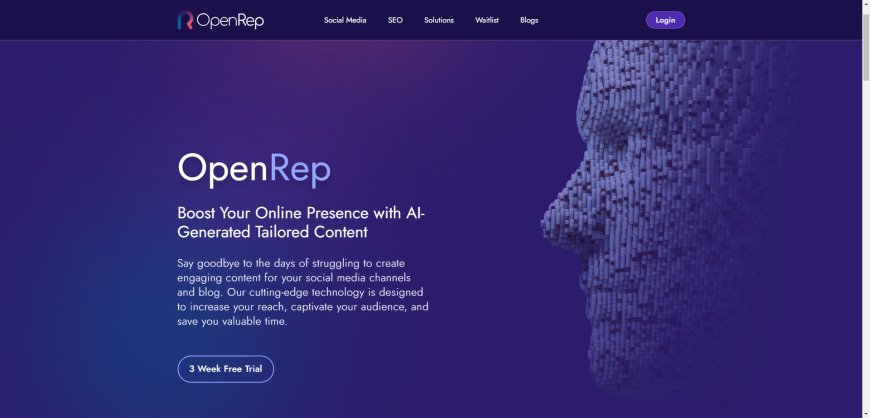 OpenRep AI: Potencie a Sua Presença Online com Conteúdo Personalizado Gerado por IA