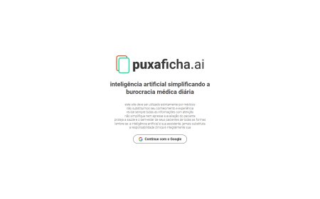 Puxaficha AI - Simplificando a Burocracia Médica Diária com Inteligência Artificial