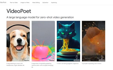 Google anuncia nova ferramenta de IA - VideoPoet: Transformando Conteúdo em Vídeo