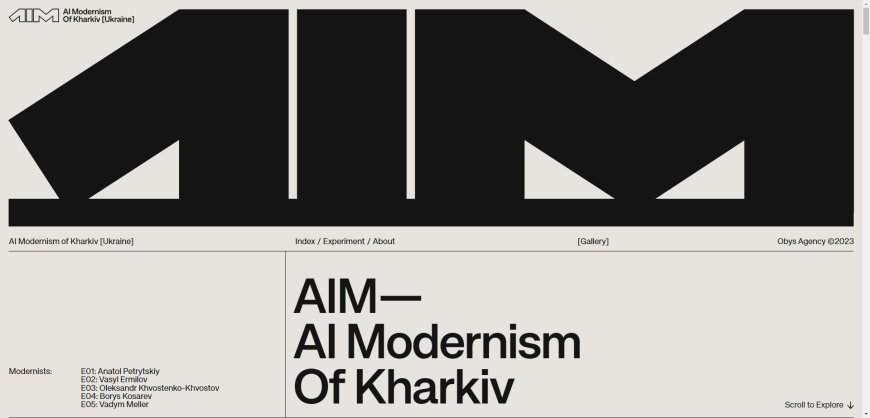 AI Modernismo de Kharkiv - Uma Reinterpretação Contemporânea