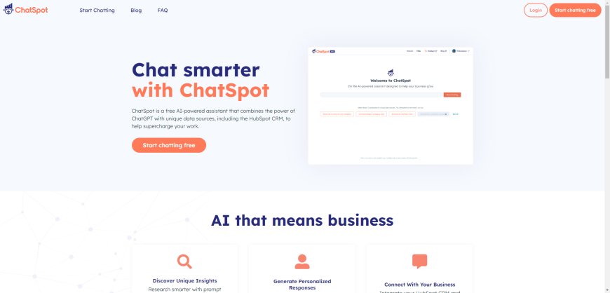 ChatSpot - Uma Abordagem Inteligente para Conversas