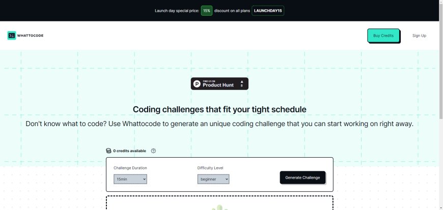 Whattocode Cria Desafios de Programação Utilizando Inteligência Artificial