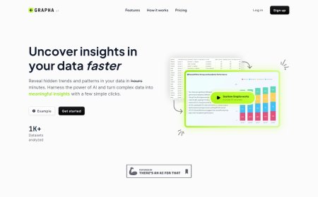 Grapha - Descubra Insights de Dados Mais Rapidamente com IA