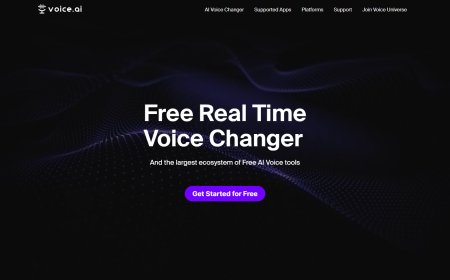 Voice AI: Transformador de Voz em Tempo Real Gratuito