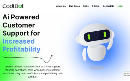 Codibot - O Seu Suporte ao Cliente Impulsionado por IA para Crescimento e Mais