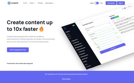 CreativAI: Um Assistente de Escrita com IA que Ajuda a Criar Conteúdo até 10 Vezes Mais Rápido