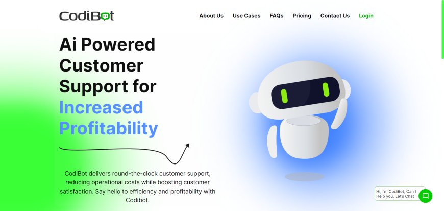 Codibot - Your AI-Powered Customer Support for Growth & More