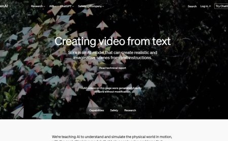 Sora: Transformar Palavras em Cenas - A Revolução da Criação de Vídeos com IA