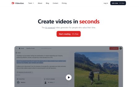 Videogen: Crie Vídeos em Segundos