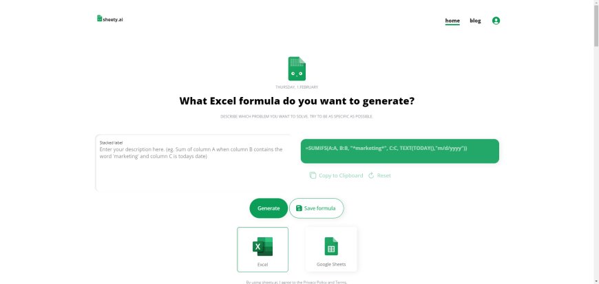 SheetyAI: Automatize Suas Fórmulas no Excel com Inteligência Artificial