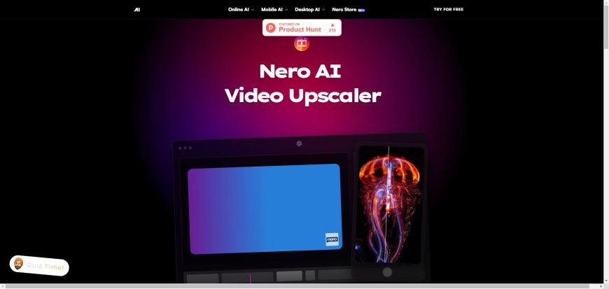 Nero AI Video Upscaler: Editor de Movimento com IA para Desfocar Rostos, Logos ou Matrículas